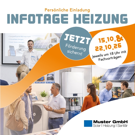 Infotage Heizung Infotage Heizung